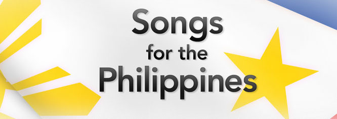 Das Benefizalbum "Songs for the Philippines" (c) iTunes