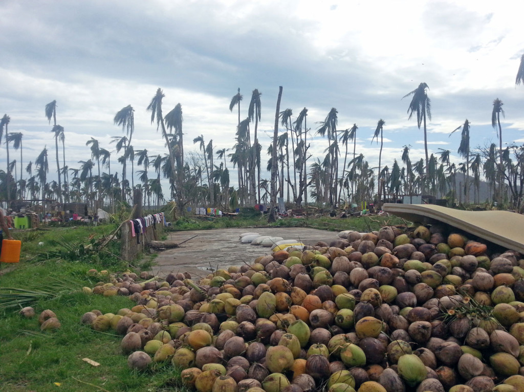 Das Dorf Danao auf der philippinischen Insel Leyte nach dem Taifun "Haiyan" (c) Marilou Misagal-Bosshammer