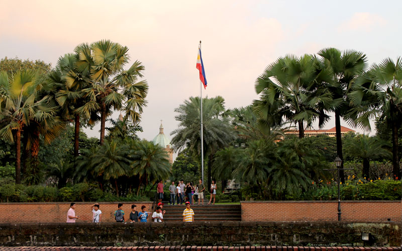 Innerhalb des Fort Santiagos in Intramuros © Valerie Till